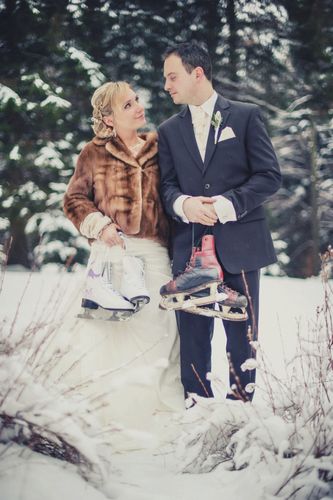 Svatba v zimě